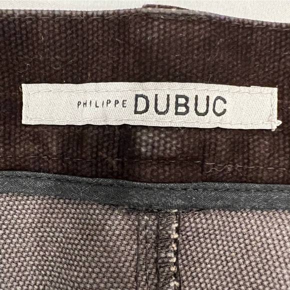 Vintage Philippe Dubuc Canada Made Tapered Structured Trousers Pants 30 x 33 - Picture 2 of 15